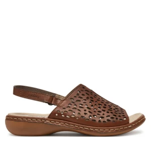 Sandały Rieker 65985-25 Beżowy
