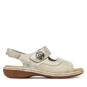 Sandały Rieker 65989-90 Beżowy