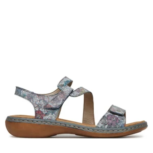 Sandały Rieker 659C7-90 Szary