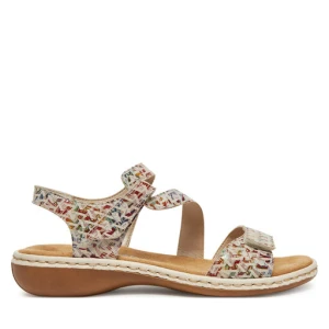 Sandały Rieker 659C7-94 Beżowy