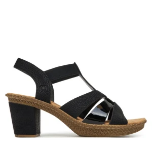 Sandały Rieker 665K3-00 Czarny