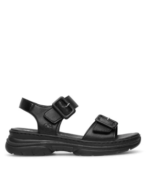 Sandały Rieker 66680-00 Czarny
