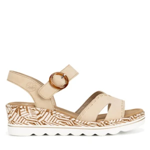 Sandały Rieker 67173-60 Beżowy