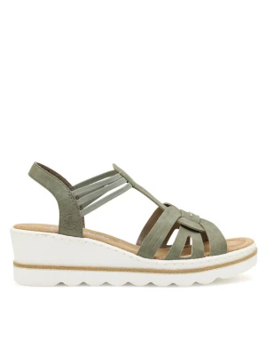 Sandały Rieker 67459-52 Zielony