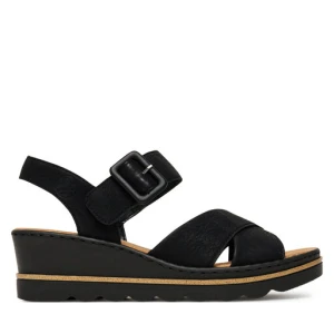 Sandały Rieker 67463-00 Czarny