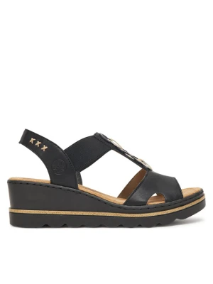 Sandały Rieker 67498-00 Czarny