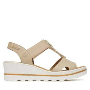 Sandały Rieker 67498-62 Beżowy