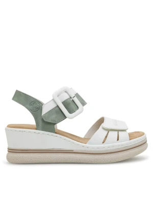 Sandały Rieker 67700-80 Biały