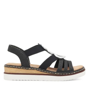 Sandały Rieker 679L4-00 Czarny