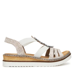 Sandały Rieker 679L4-80 Biały