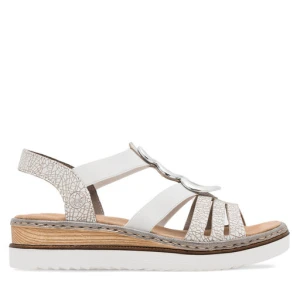 Sandały Rieker 679L4-80 Biały