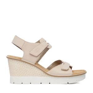 Sandały Rieker 68556-31 Beżowy