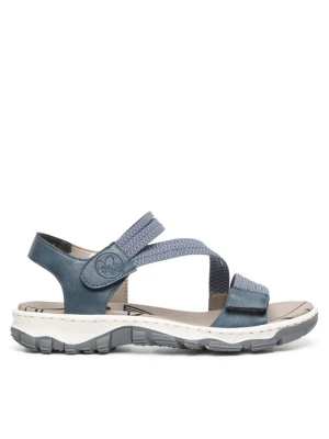 Sandały Rieker 68871-14 Niebieski