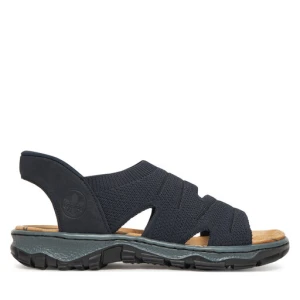 Sandały Rieker 68895-14 Granatowy