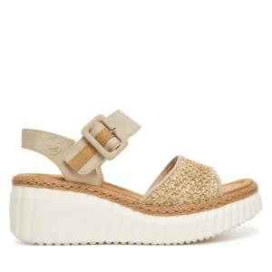 Sandały Rieker 69176-62 Beżowy