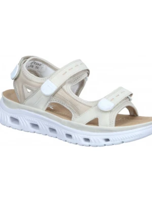 SANDAŁY RIEKER - 910288-08 BEIGE
