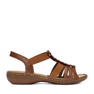 Sandały Rieker CEO-60809-24 Brązowy