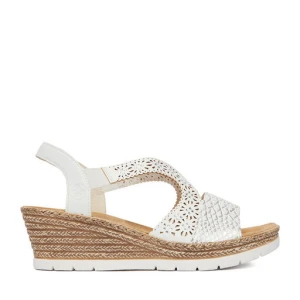 Sandały Rieker CEO-61916-80 Biały