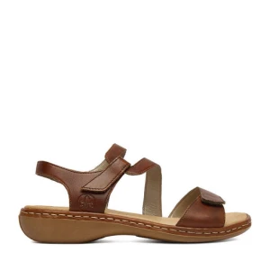 Sandały Rieker CEO-659C7-24 Brązowy