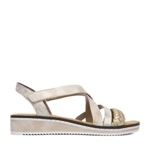 Sandały Rieker CEO-V3663-90 Złoty