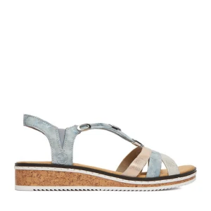 Sandały Rieker CEO-V36G4-40 Niebieski