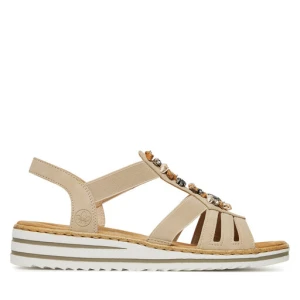 Sandały Rieker V0649-62 Beżowy