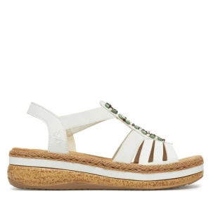 Sandały Rieker V0920-80 Biały