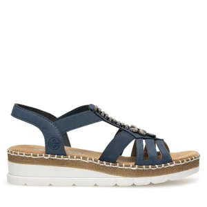 Sandały Rieker V1206-14 Granatowy