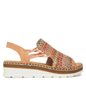 Sandały Rieker V1241-90 Kolorowy