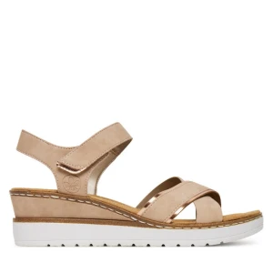 Sandały Rieker V38G9-31 Różowy