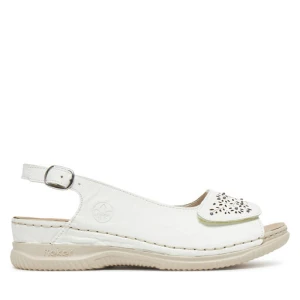 Sandały Rieker V7450-80 Biały