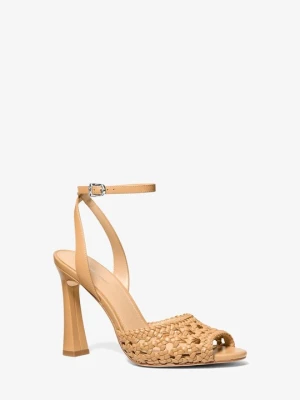 Sandały Rosie z tkaniny Michael Kors ORZECHOWY (Brązowy)