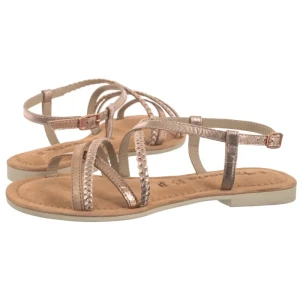 Sandały Różowe 1-28139-44 952 Rose Metallic (TM545-b) Tamaris