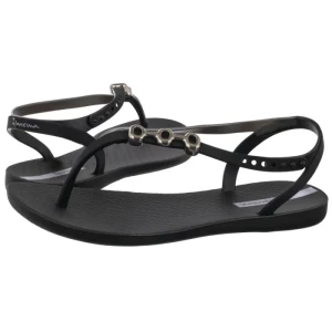 Sandały Sandal Rio Fem 83654/BC725 Black/Silver (IP84-b) Ipanema