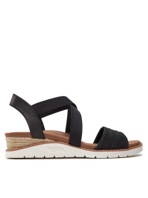 Sandały Skechers Bobs Arch Fit Beach Kiss Boho Beyond 114013 / BLK Czarny