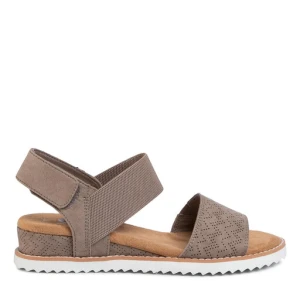 Sandały Skechers BOBS Desert Kiss 31440/TPE Brązowy