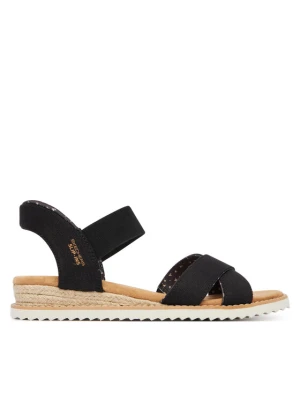 Sandały Skechers BOBS Desert Kiss - Golden Lily 114418 / BLK Czarny