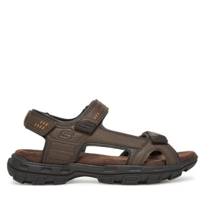 Sandały Skechers Garver-Louden 64487/BRN Brązowy