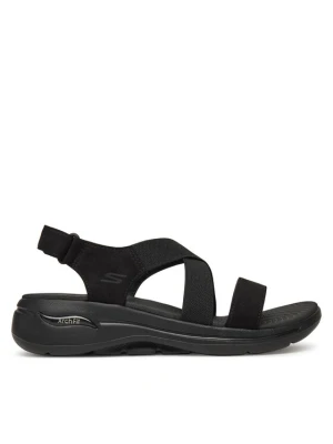 Sandały Skechers Go Walk Arch Fit Sandal-Treasured 140257 / BBK Czarny