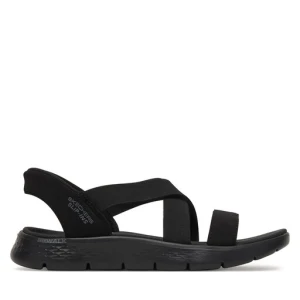 Sandały Skechers Go Walk Flex Sandal - Glimmer 141489/BBK Czarny