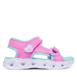 Sandały Skechers Heart Lights Sandals 303114L/PKTQ Różowy