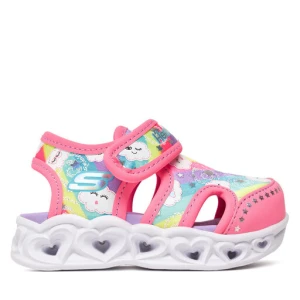 Sandały Skechers Heart Lights Sandals-Cutie Clouds 302977N/HPMT Różowy