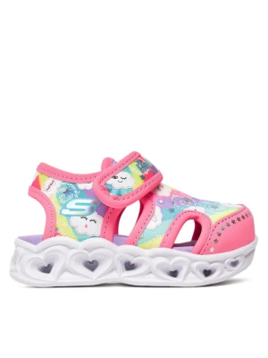 Sandały Skechers Heart Lights Sandals-Cutie Clouds 302977N / HPMT Różowy