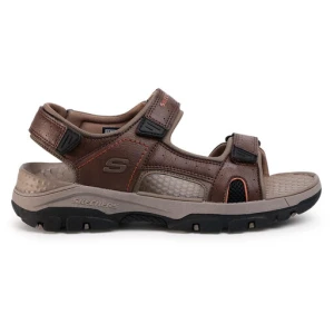 Sandały Skechers Hirano 204106/BRN Brązowy