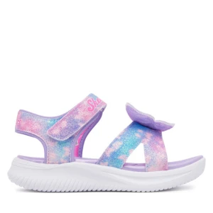 Sandały Skechers Jumpsters Sandal-Butterfly Brites 303109L/LVMT Fioletowy