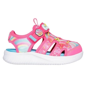 Sandały Skechers Jumpsters Sandal - Sprinkle Wonder 303273N-HPMT różowe