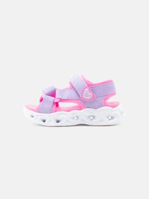 Sandały Skechers liliowy
