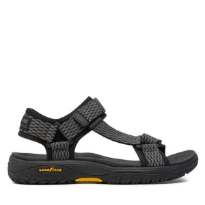Sandały Skechers Lomell-Rip Tide 204351/BKGY Czarny