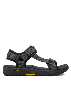 Sandały Skechers Lomell-Rip Tide 204351 / BKGY Czarny