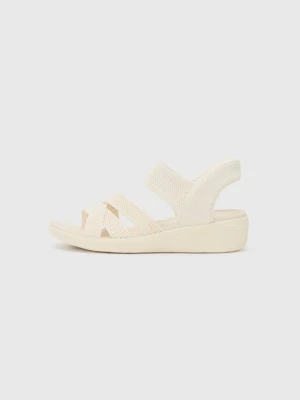 Sandały Skechers mleczny